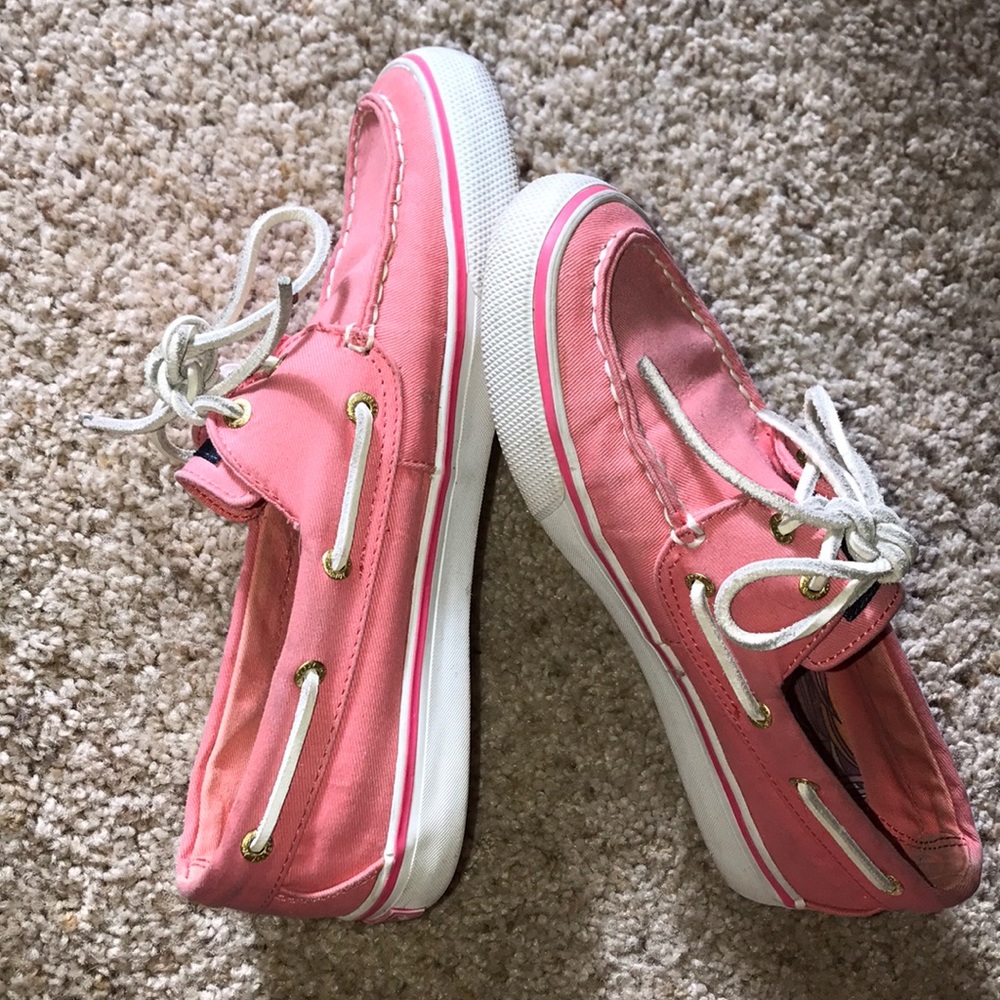 Pink Sperry Top Sider Shoes - Size 7.5